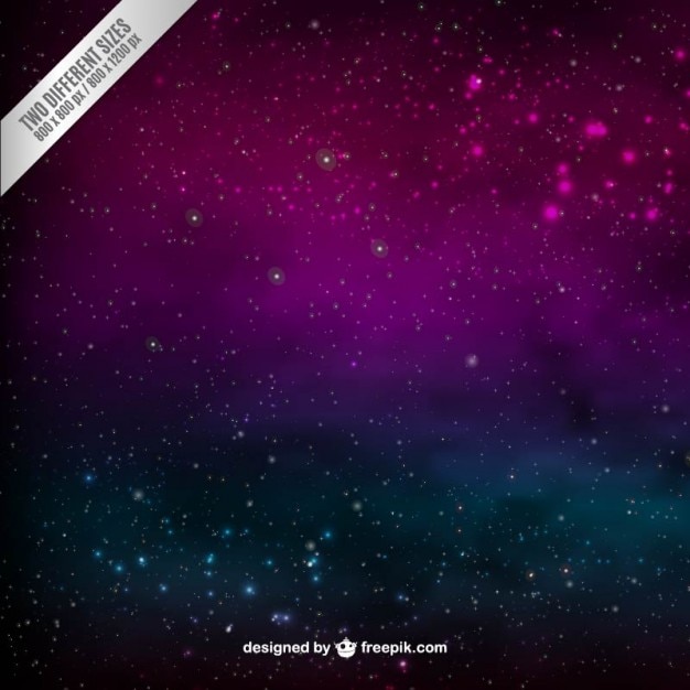 Free vector outer space background