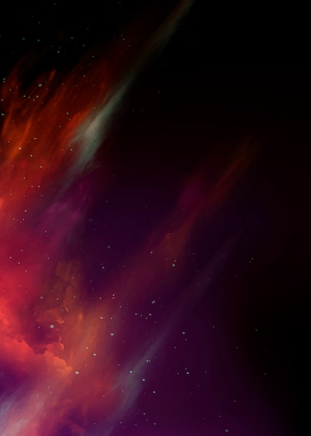 Free vector outer space background