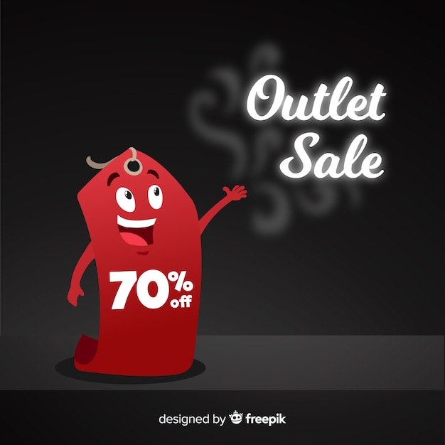 Free vector outlet background