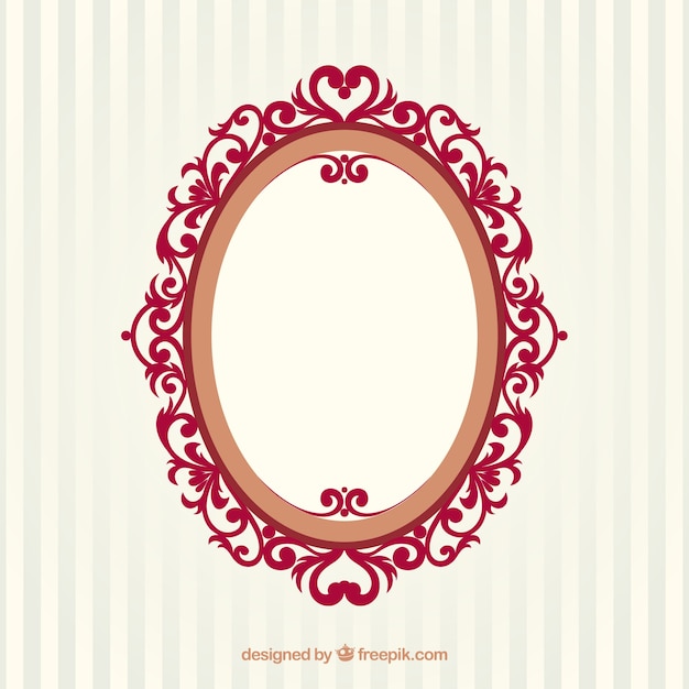 oval vintage frame_23 2147504029