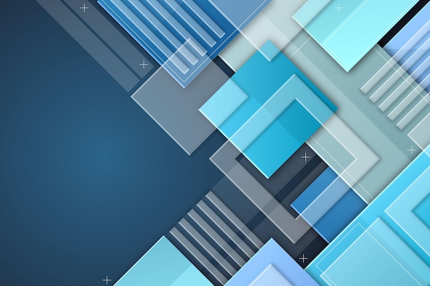 Overlapping forms wallpaper