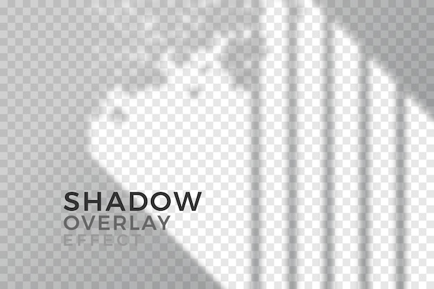 Free vector overlay effect of transparent shadows theme