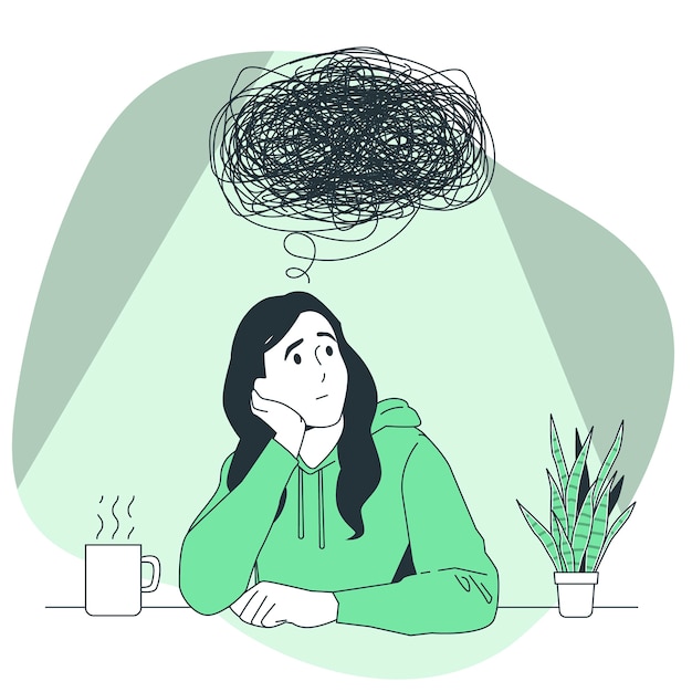 Overthinking 개념 그림