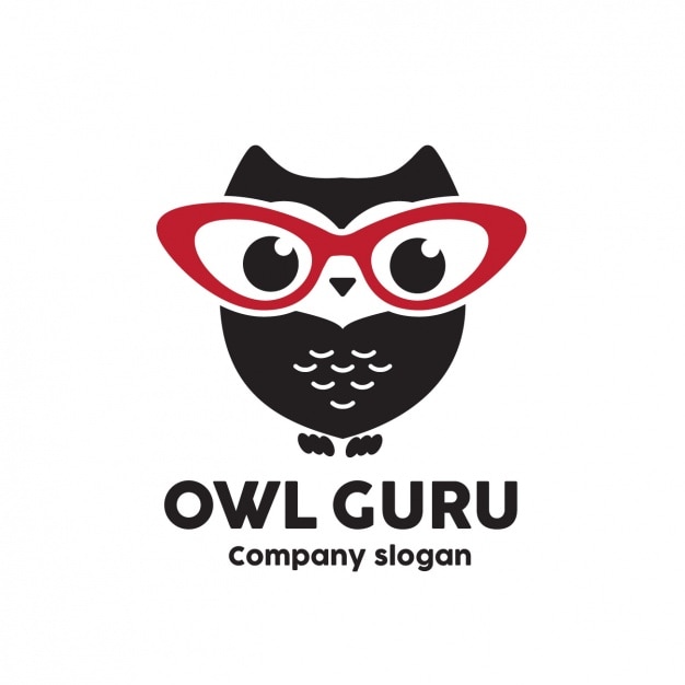 Owl logo template