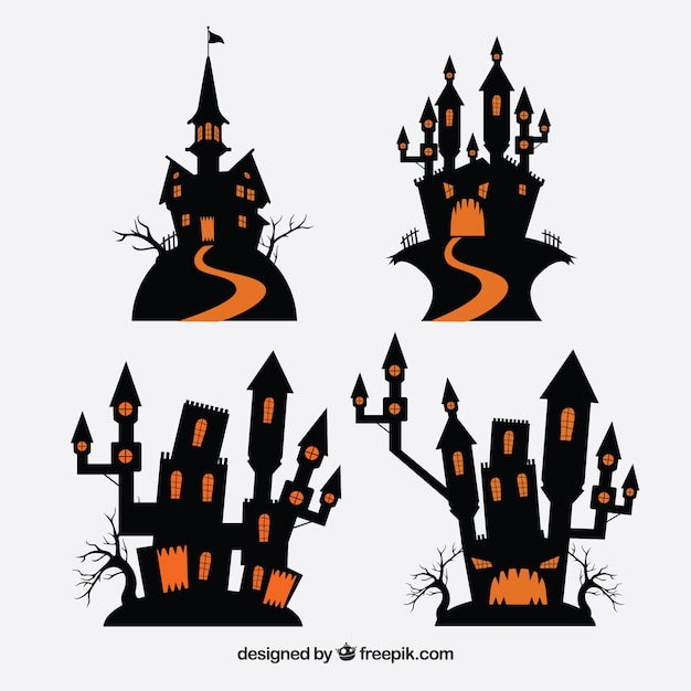 Pack of enchanted castles