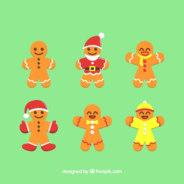 Pack of gingerbread cookies