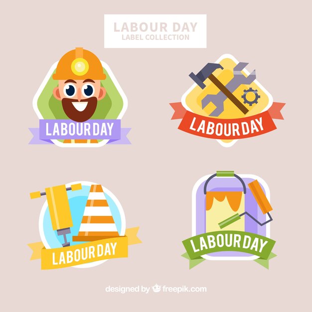 Pack of nice day job stickers