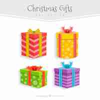 Free vector pack of nice gift boxes