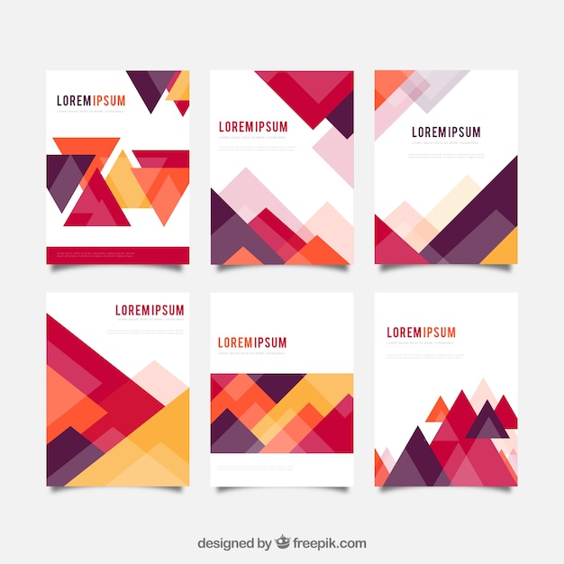 Download Free Pack Of Covers With Geometric Shapes Svg Dxf Eps Png Download Free Svg Cut Files