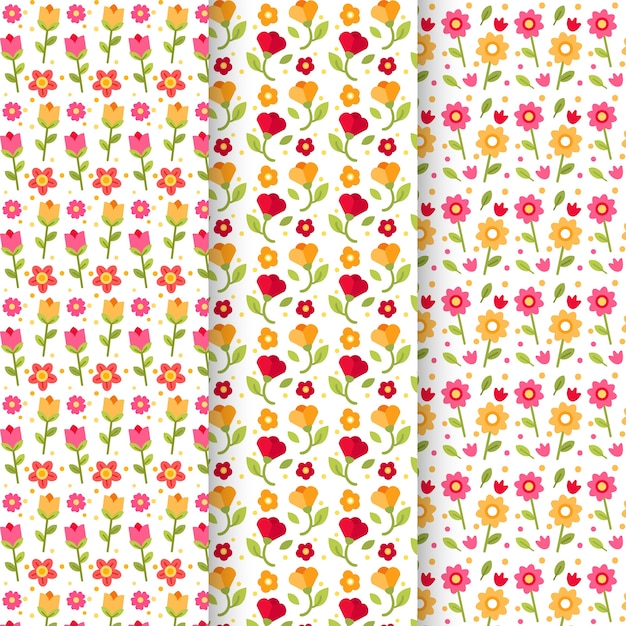 Pack of spring patterns