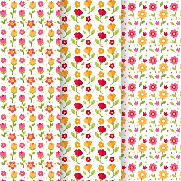 Pack of spring patterns