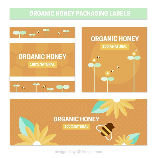 Imballaggio per il miele biologico