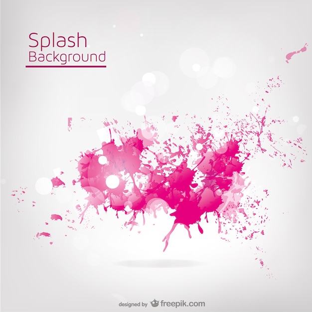 Paint splash vector