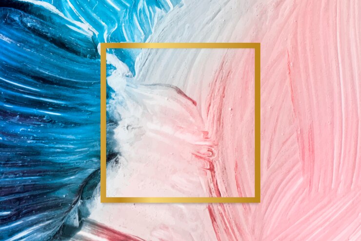 Free Vector paint texture backdrop frame