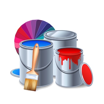Paint box Vectors & Illustrations for Free Download