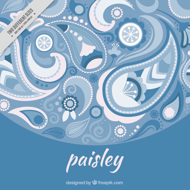 Paisley, abstract background