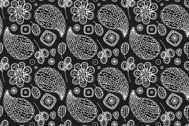 Free vector paisley bandana pattern
