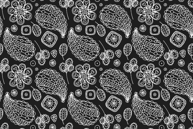 Paisley bandana pattern