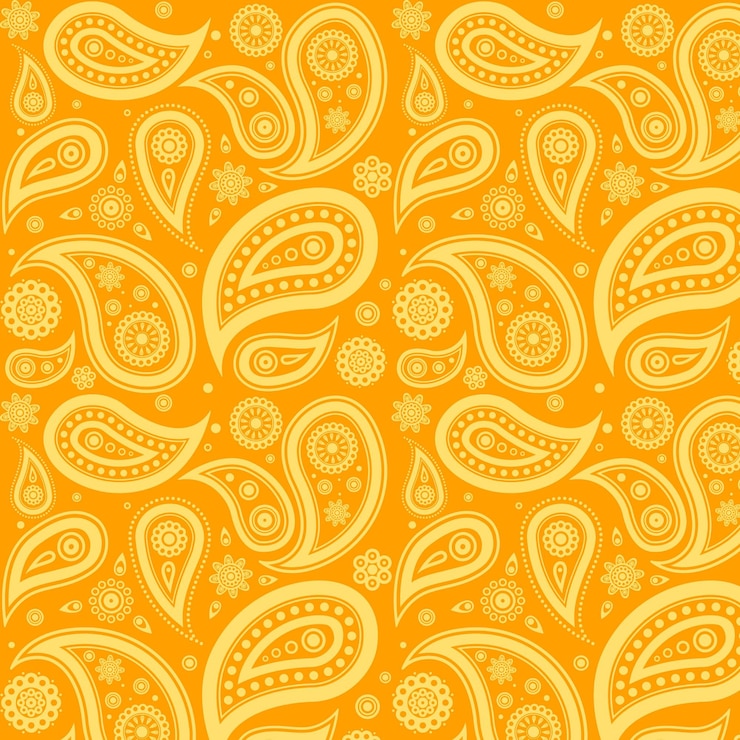 Free Vector paisley bandana pattern