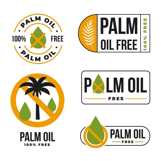 Коллекция знаков пальмового масла