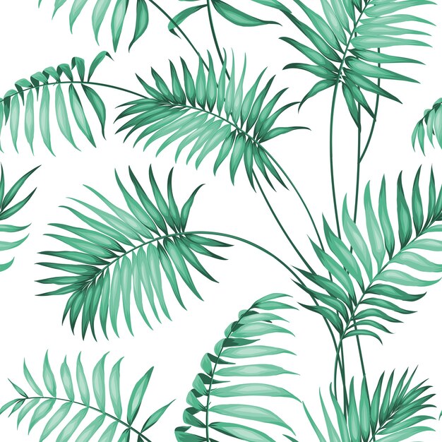 Palm seamless pattern