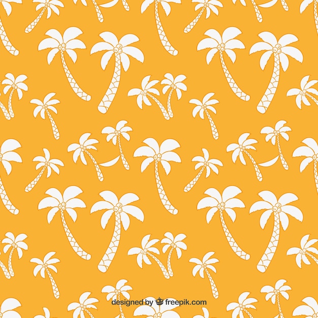 Palm trees pattern