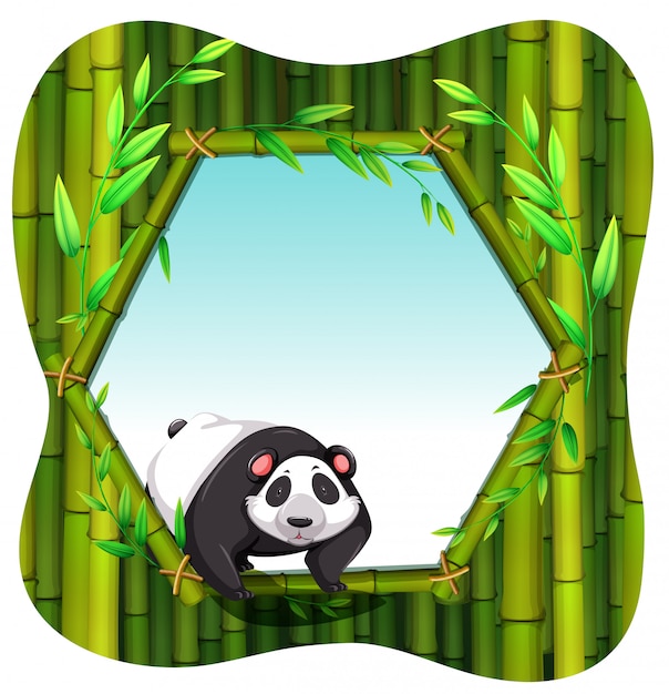 Рамка панда
