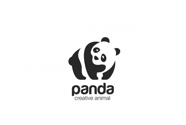 팬더 로고 로고 아이콘