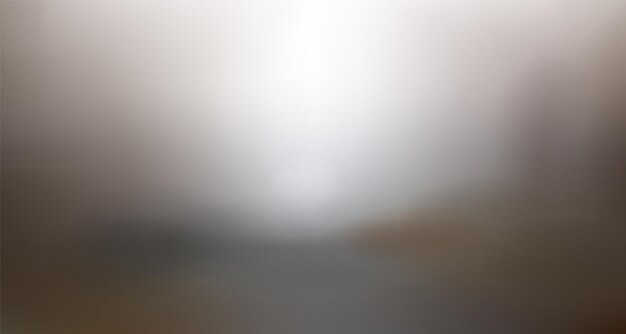 Панорама туманного утра