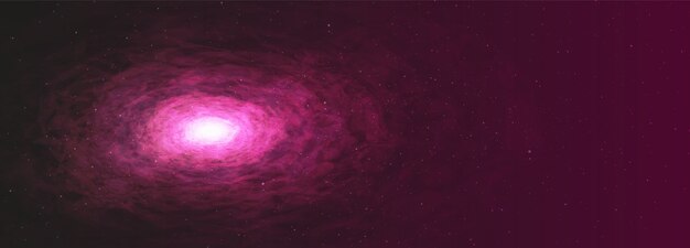 ピンクの宇宙背景 プレミアムベクター