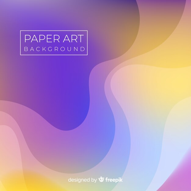 Paper art background