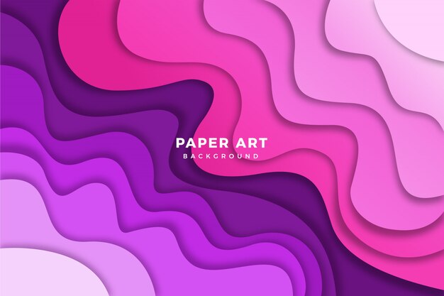 Paper art Background