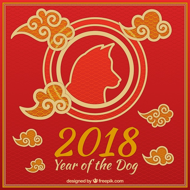 紙中国の新年の背景