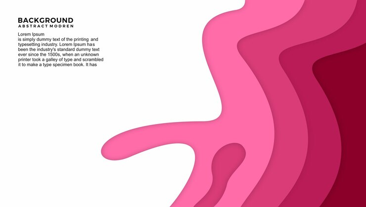 Free Vector paper cut background 3d