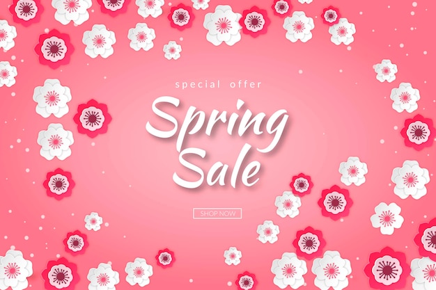 Paper design for colorful spring sale