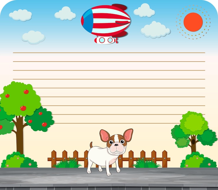 मुफ़्त वेक्टर paper design with little pug