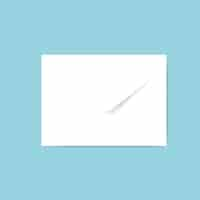 Free vector paper envelope design mockup vector