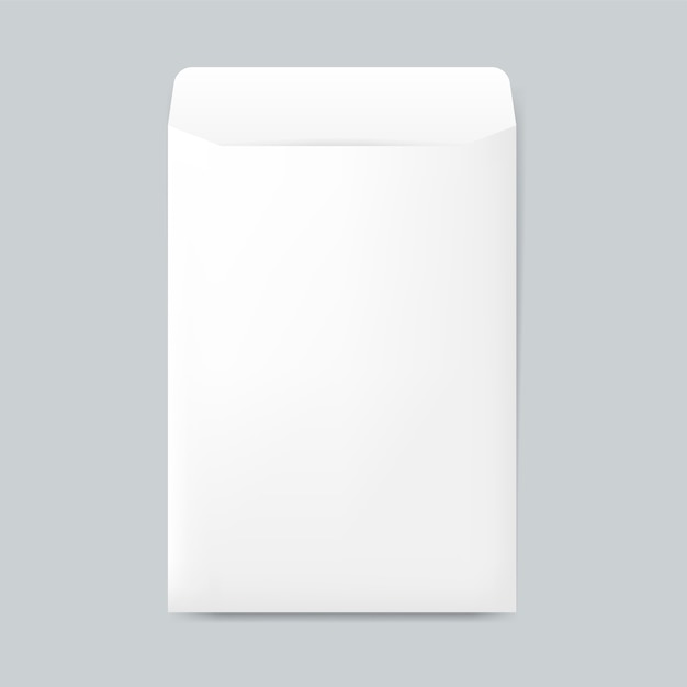 Paper envelope design mockup