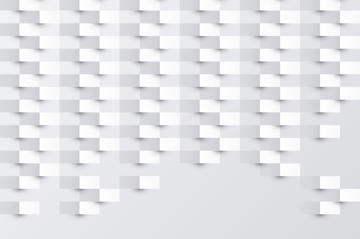 Free Vector paper style 3d background