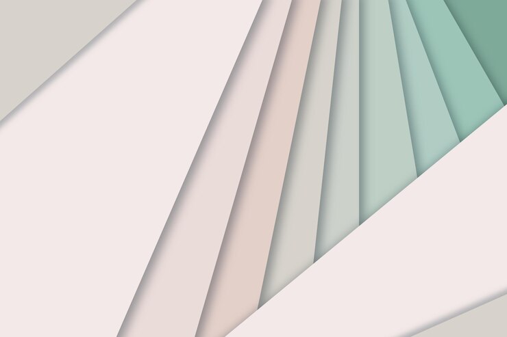 Free Vector paper style abstract background