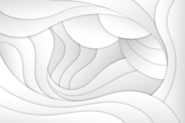 Бесплатное векторное изображение Бумажный стиль динамический гладкий фон