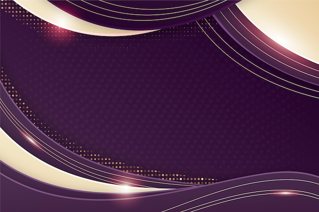 Free vector paper style luxury background