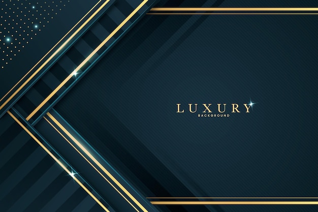 Free vector paper style luxury background