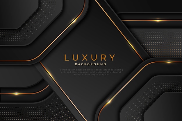Paper style luxury background