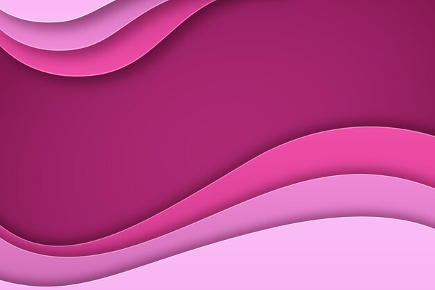 Paper style wavy background