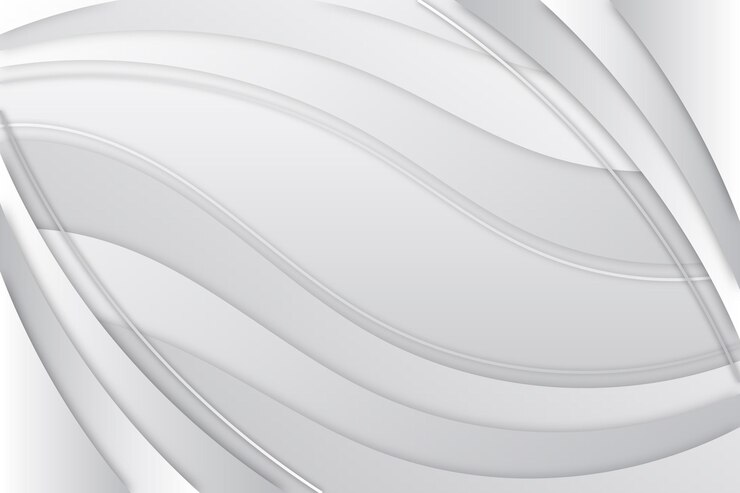 Free Vector paper style white monochrome background