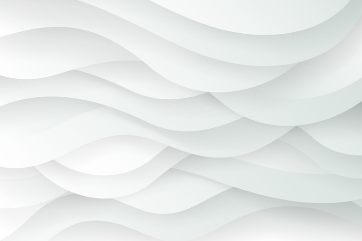 Free Vector paper style white monochrome background