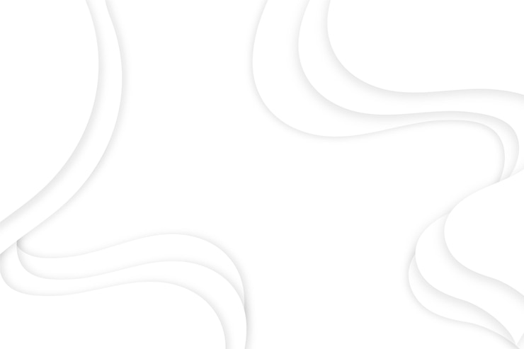 Free Vector paper style white monochrome background