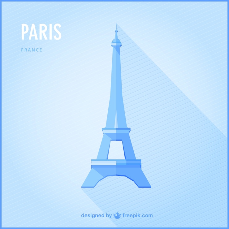 Free Vector paris eiffel tower