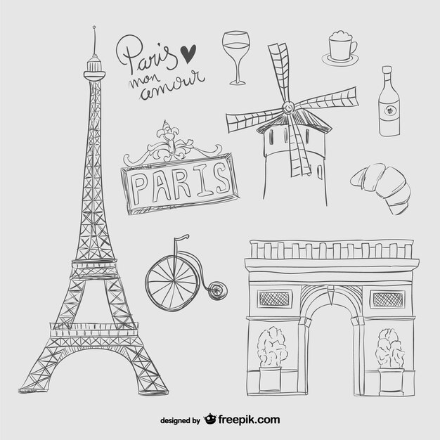 Paris scribbles